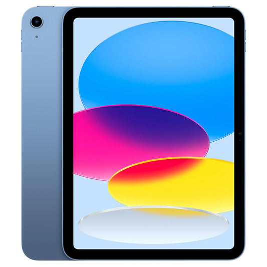 Apple iPad (10th Gen) – 10.9" Liquid Retina Display, A14 Bionic Chip, 64GB, Wi-Fi 6, 12MP Front & 12MP Rear Camera, Touch ID, All-Day Battery Life – Blue