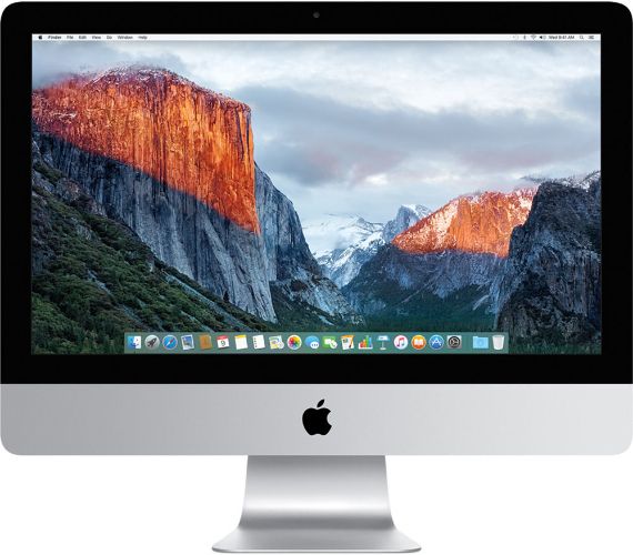 Apple iMac 2017 21.5" - Intel Core i5 2.3GHz / 16GB RAM / 256GB SSD - Silver